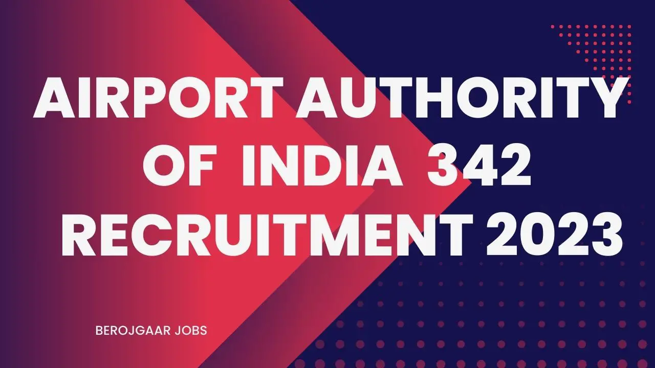 AAI Recruitment 2023