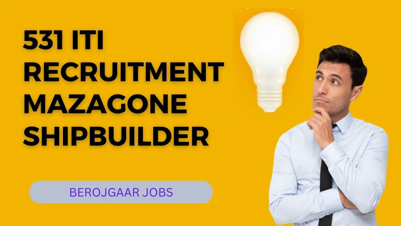 Mazagone Dock Recruitment 2023