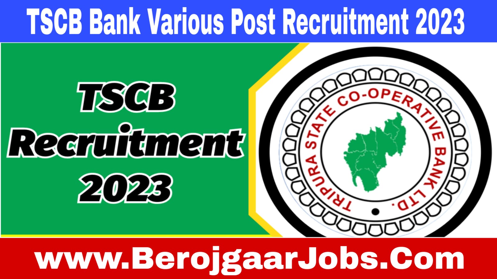 TSCB Bank Various Post Recruitment 2023 Online Form