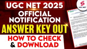 Read more about the article UGC NET December 2025 answer key | Raise objections by Jan 17 at ugcnet.nta.nic.in