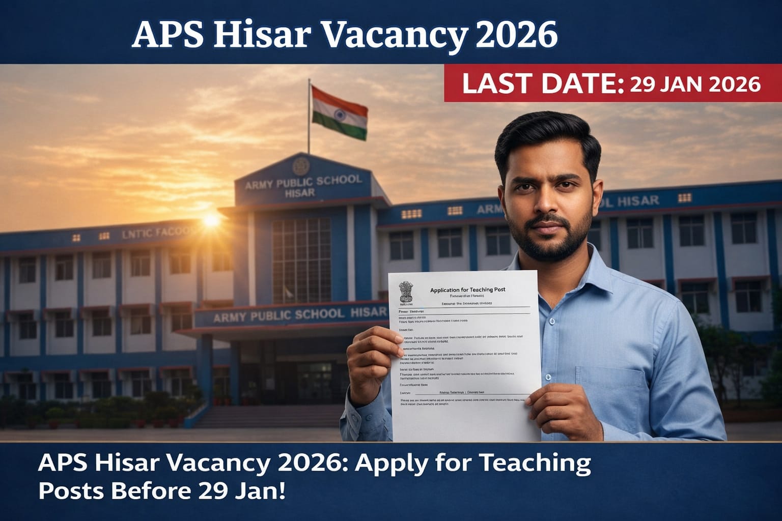 APS Hisar Vacancy 2026