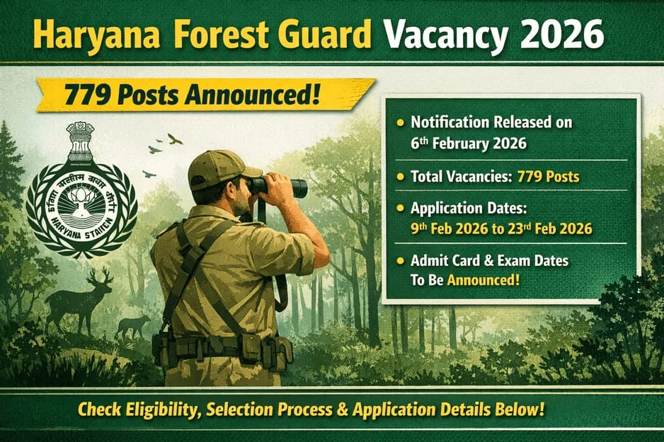Haryana Forest Guard Vacancy 2026