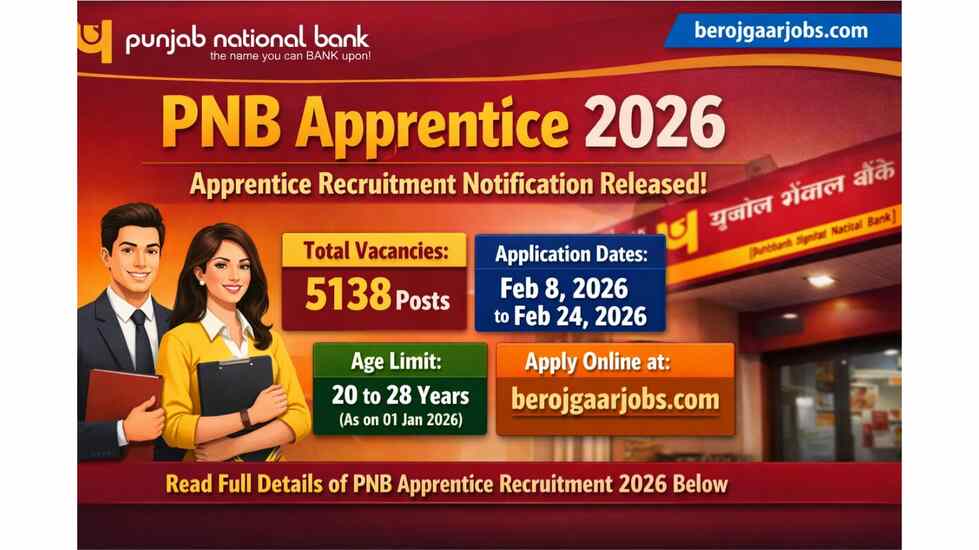 PNB Apprentice 2026