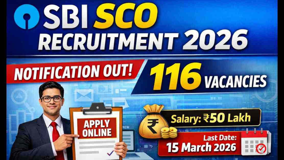 SBI SCO Recruitment 2026