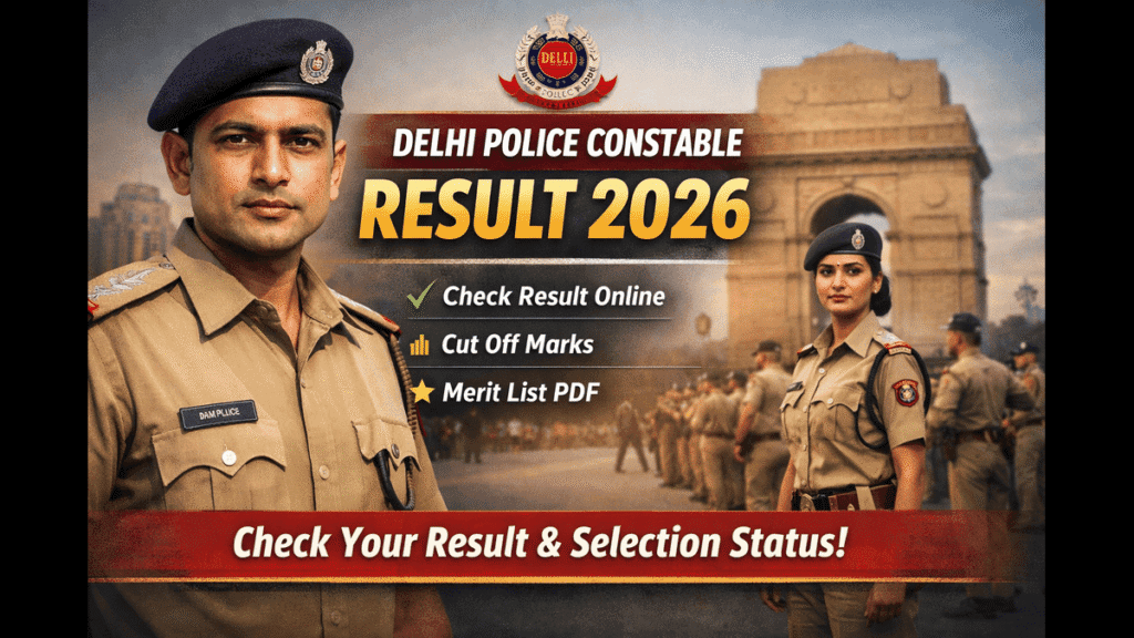 Delhi Police Constable Result 2026