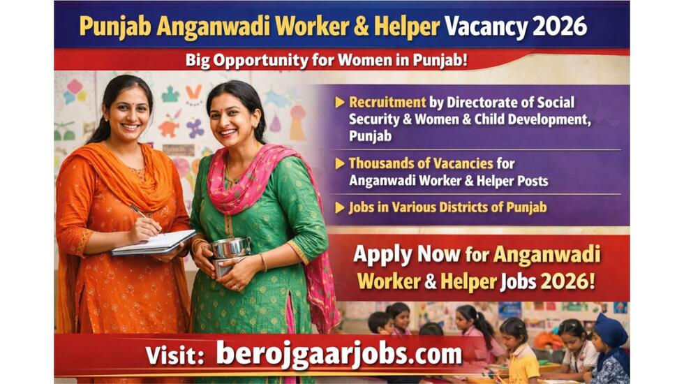 Punjab Anganwadi Worker & Helper
