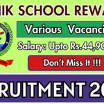 Sainik School Rewari Recruitment 2026